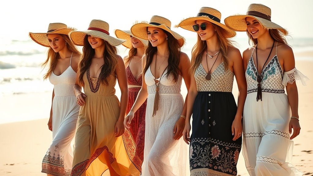 boho floppy hat styles