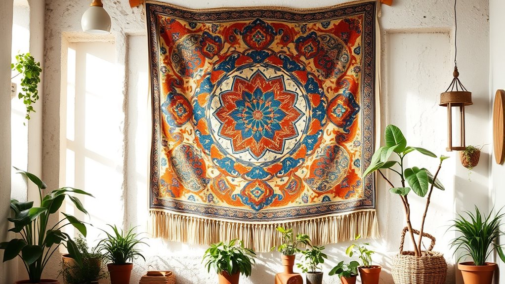 boho tapestry wall art