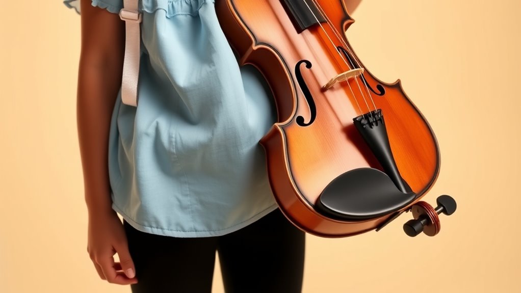 choosing comfortable beginner violin outfits