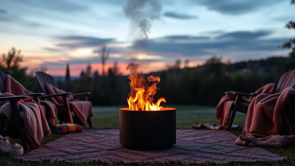 choosing portable smokeless fire pits