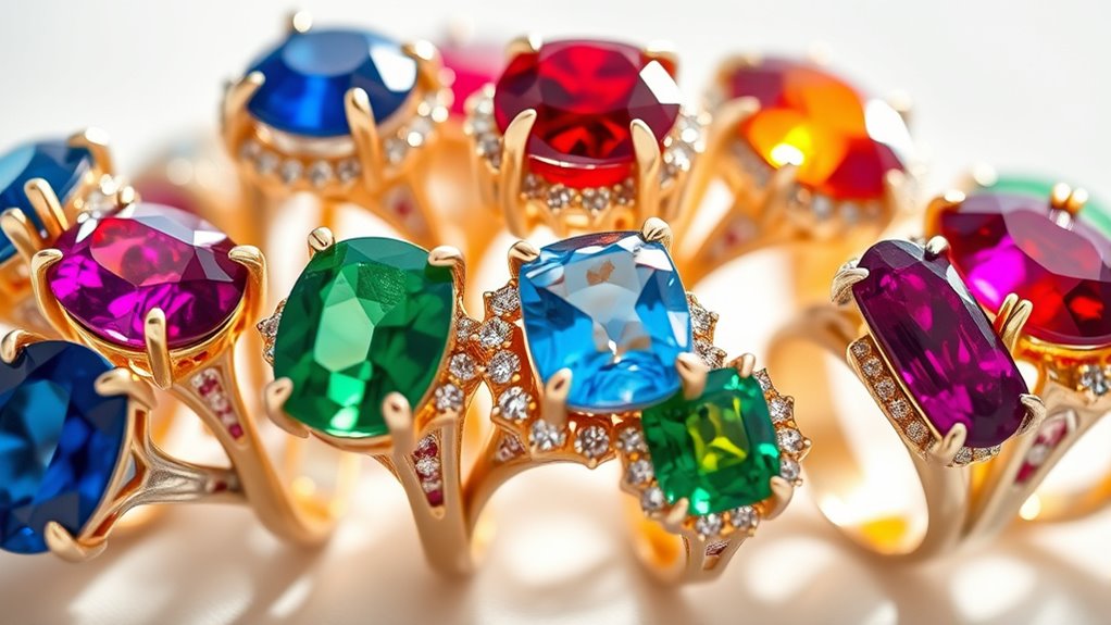 choosing quality gemstone rings