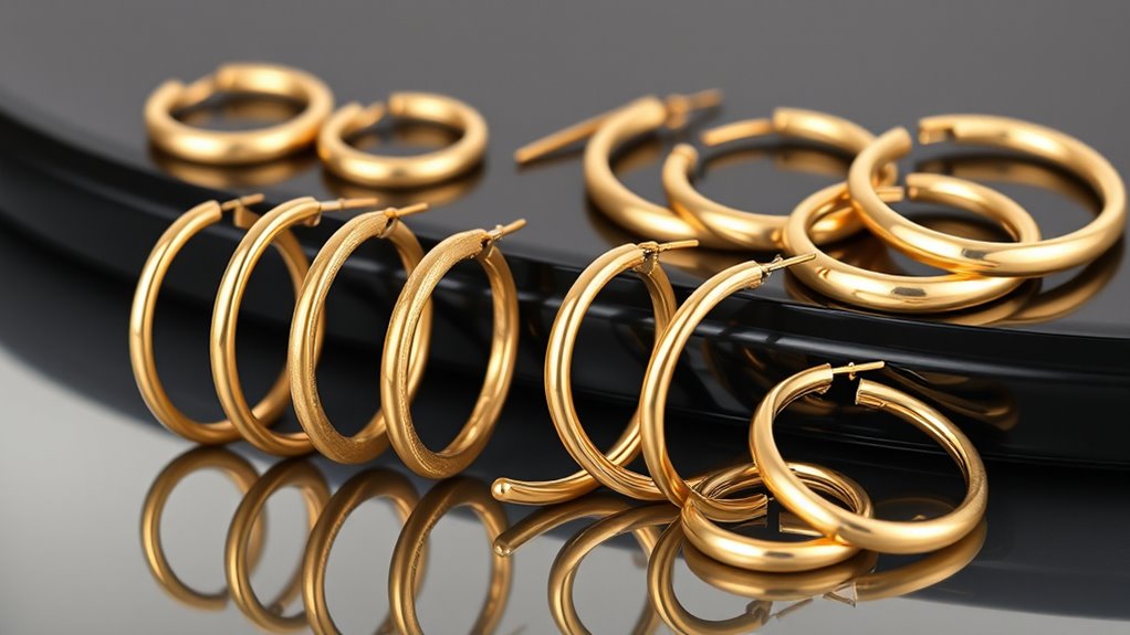 choosing quality gold hoops
