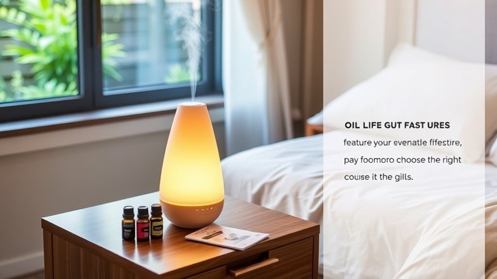 choosing suitable diffuser features