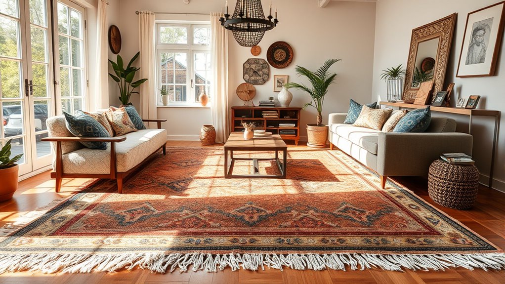 choosing the right boho rug