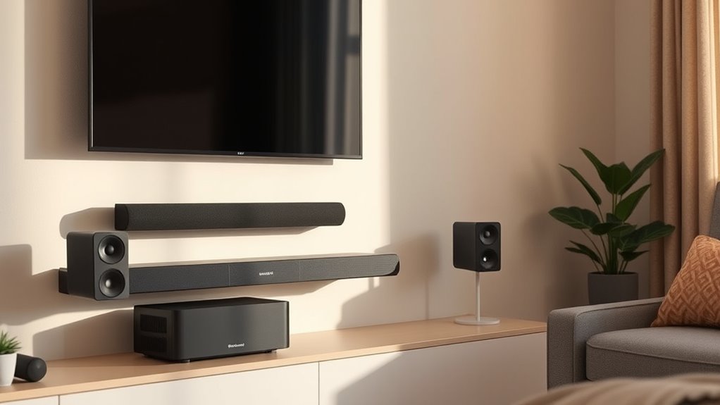 compact soundbar for small spaces