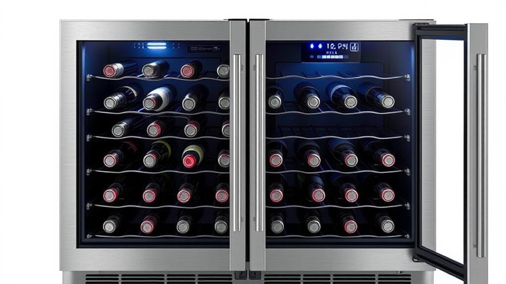 dual zone wine cooler considerations