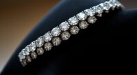 elegant sparkling diamond bracelets