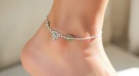elegant sterling silver anklet collection