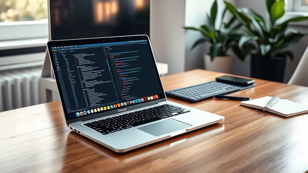 key development laptop features