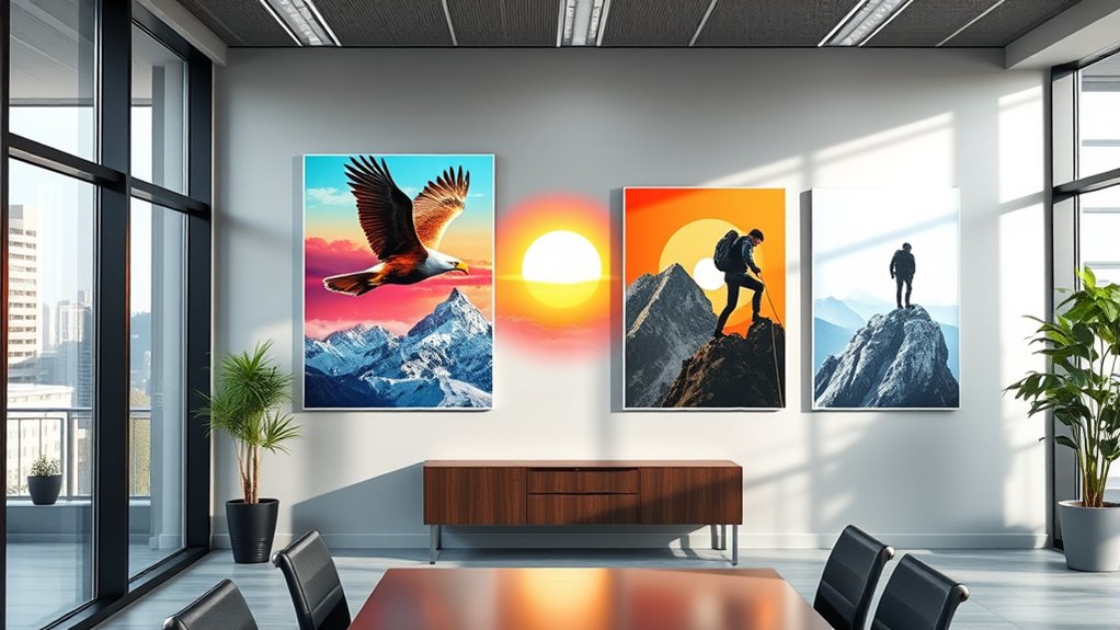 matching decor and message