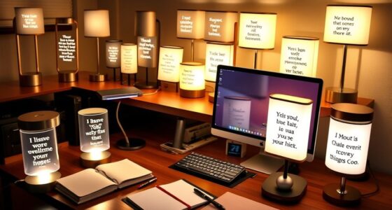 motivational desk lamp quotes