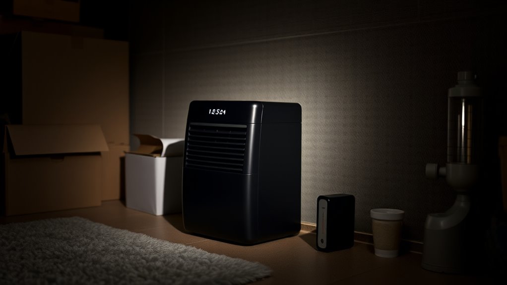 quiet efficient basement dehumidifier