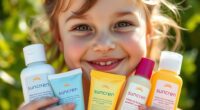 safe mineral sunscreens for kids