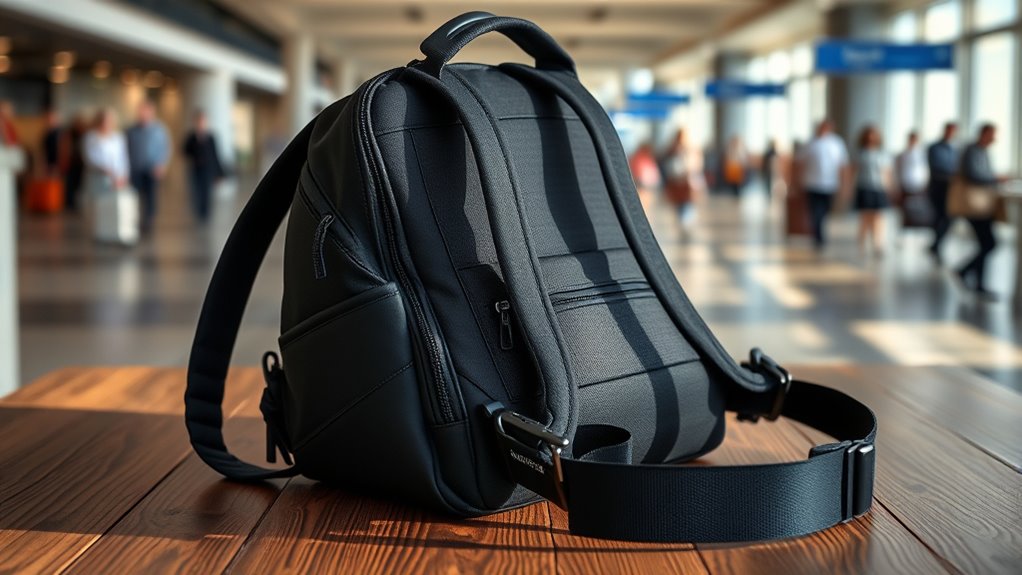 secure travel backpack options