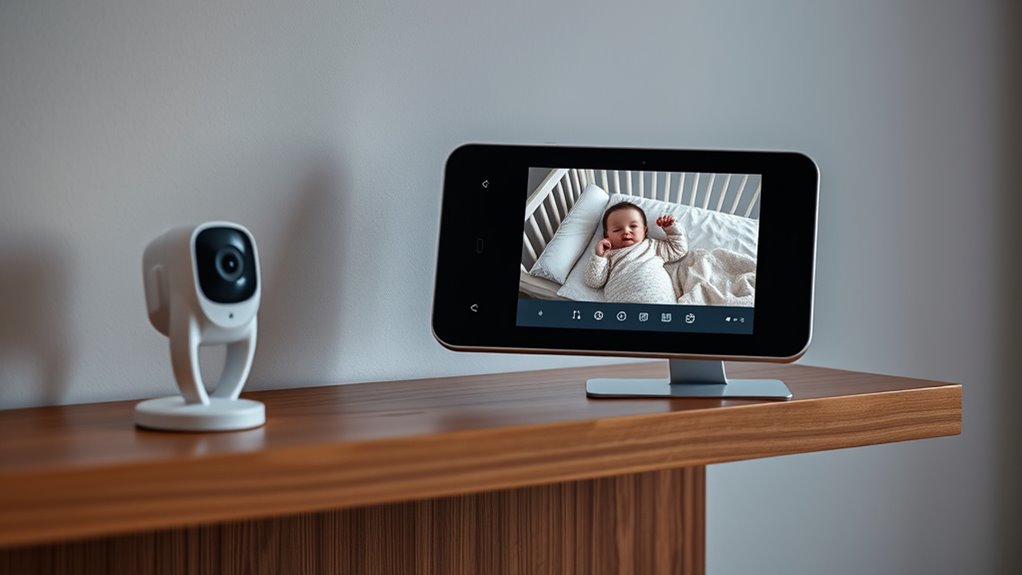 split screen baby monitors