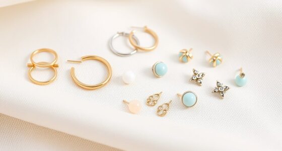 stylish safe hypoallergenic earrings