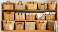 stylish wicker storage solutions
