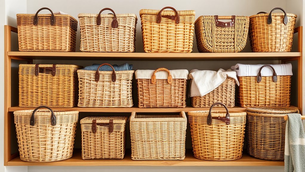 stylish wicker storage solutions