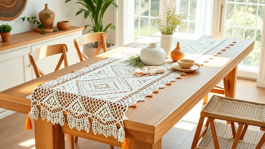 top boho dining decor