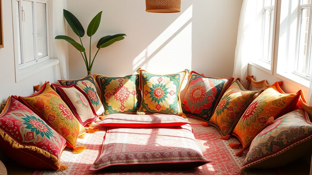 top boho floor cushions 2025