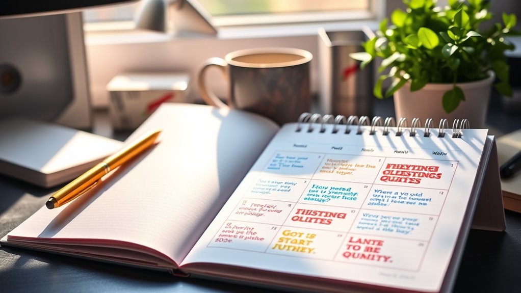 top daily motivational calendars