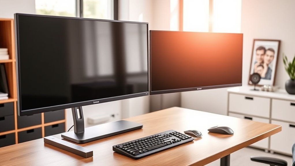 top dual monitor desk converters