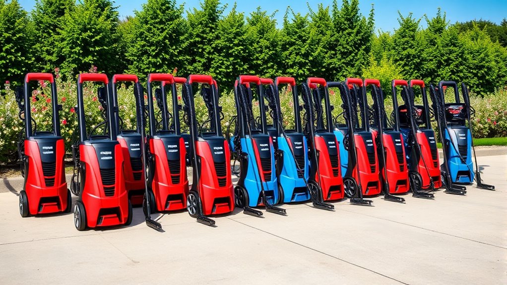 top electric pressure washers