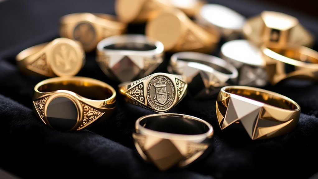 top men s signet rings
