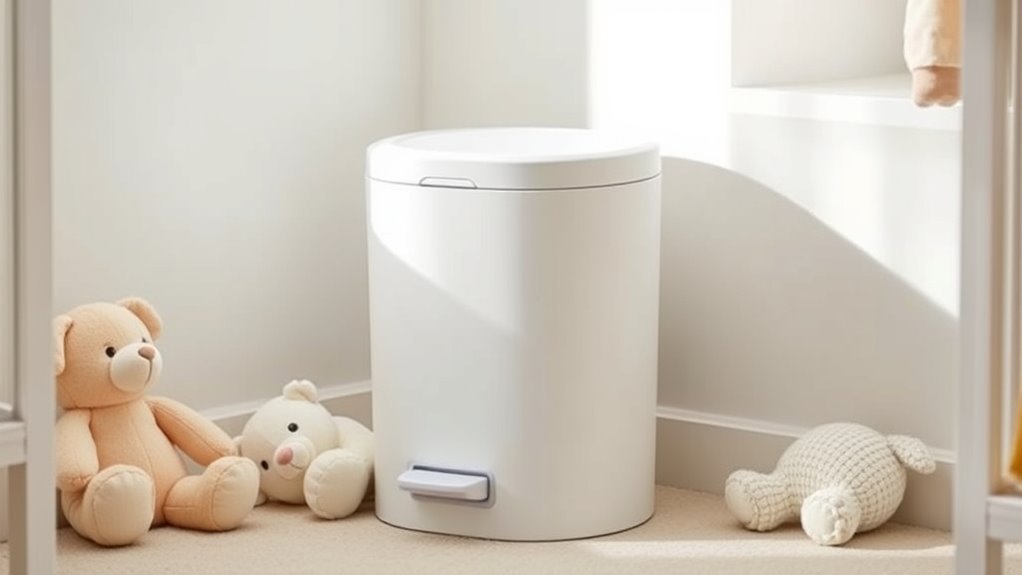 top odor control diaper pails