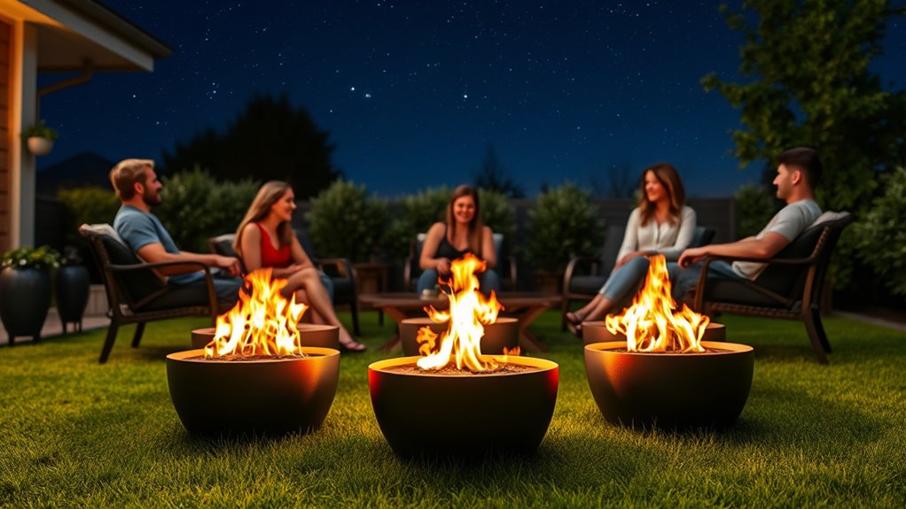 top portable outdoor fire pits