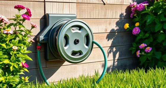 top retractable garden hose reels