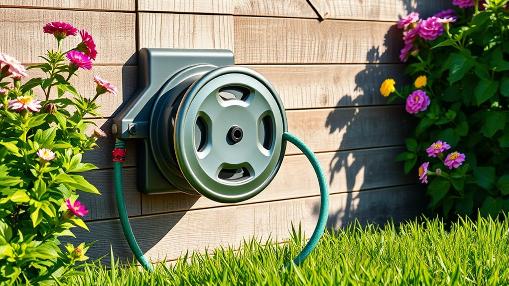 top retractable garden hose reels