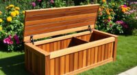 top waterproof garden storage benches