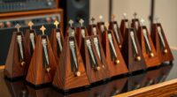 top wooden metronome picks