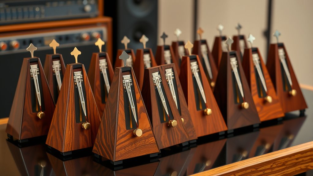 top wooden metronome picks