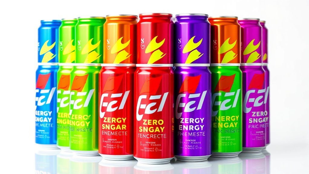 top zero sugar energy drinks