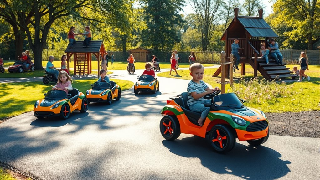 balanced ride on play safety