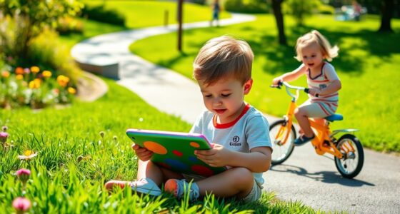 balancing screen and play