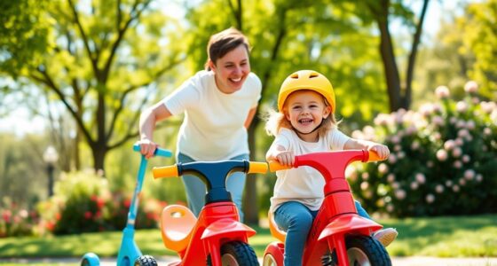 bonding through ride on toys