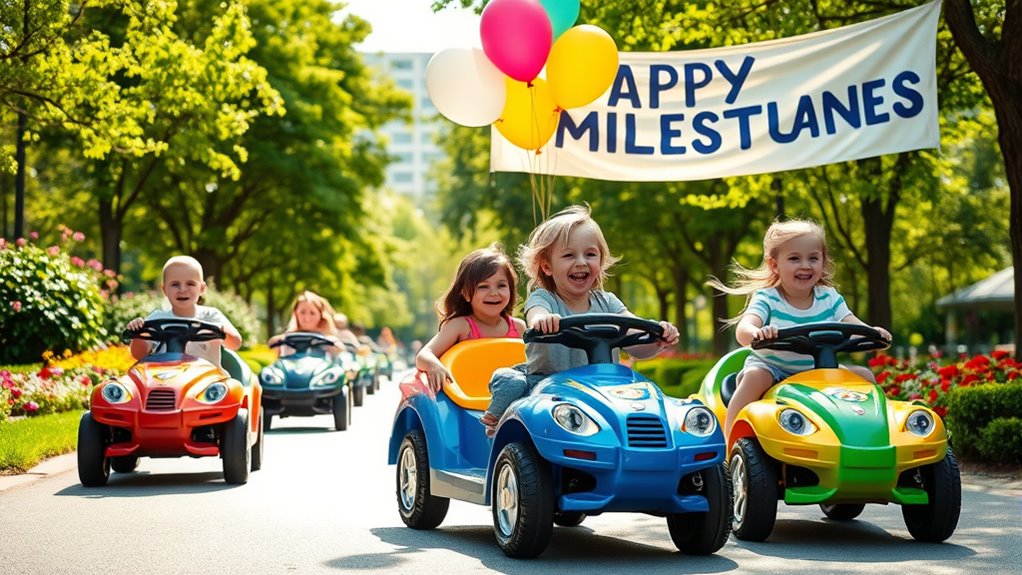 celebrating milestones with rides