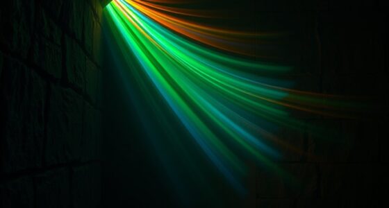 colorful light sensory exploration