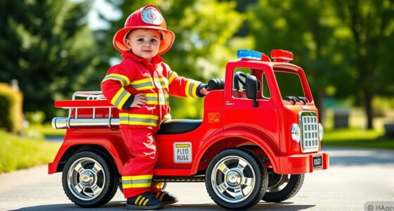 convert ride on to fire truck