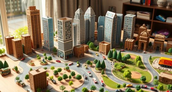 creating cardboard ride on cities