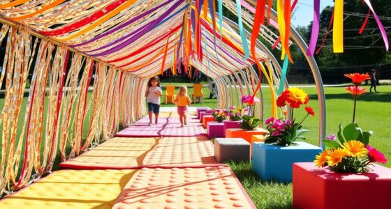 design a tactile challenge course