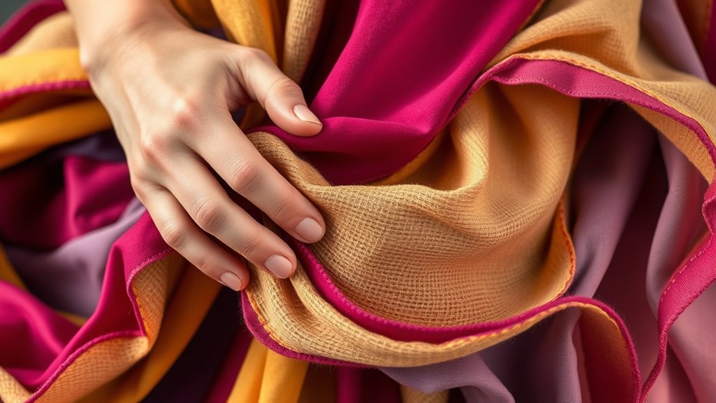 enhance coordination with textures