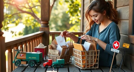 establishing mock delivery routes