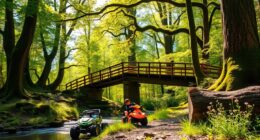 exploring outdoors with rides