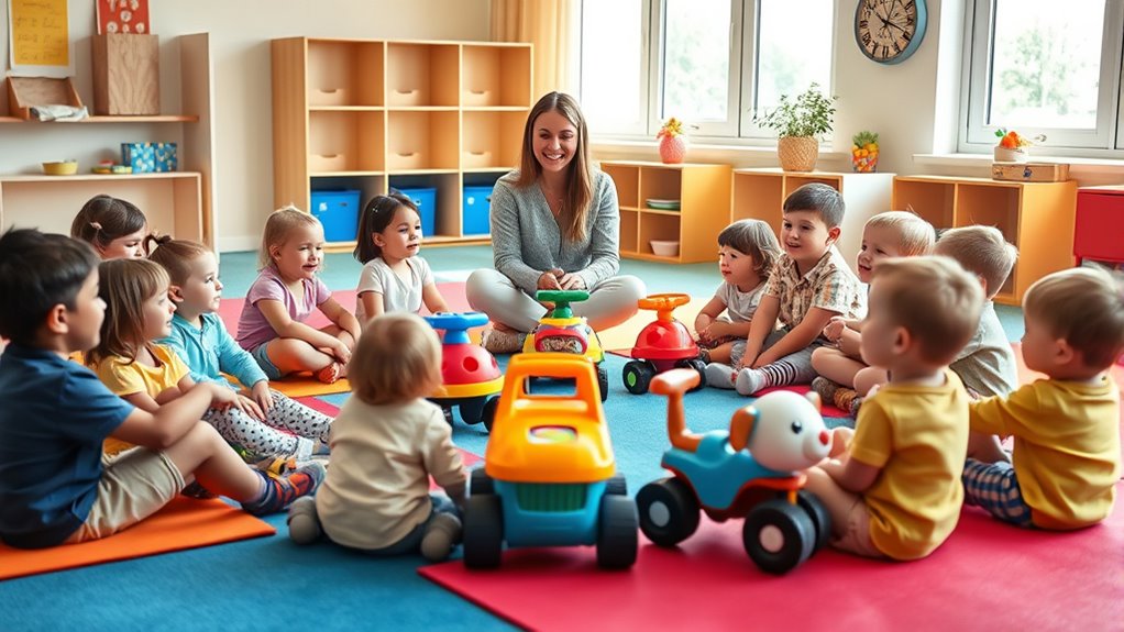 morning circle ride on integration