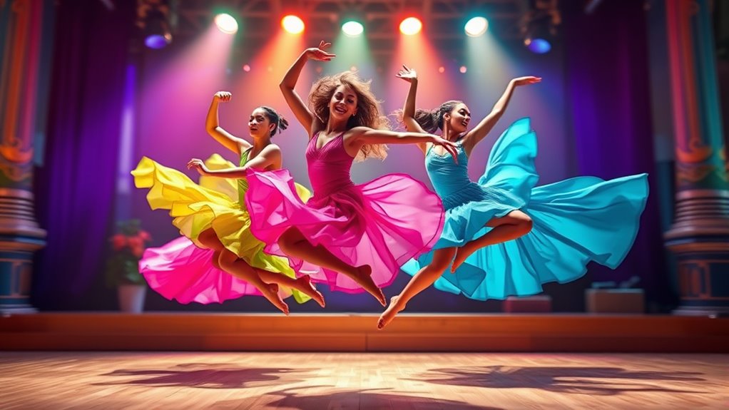 music dance ride on choreography