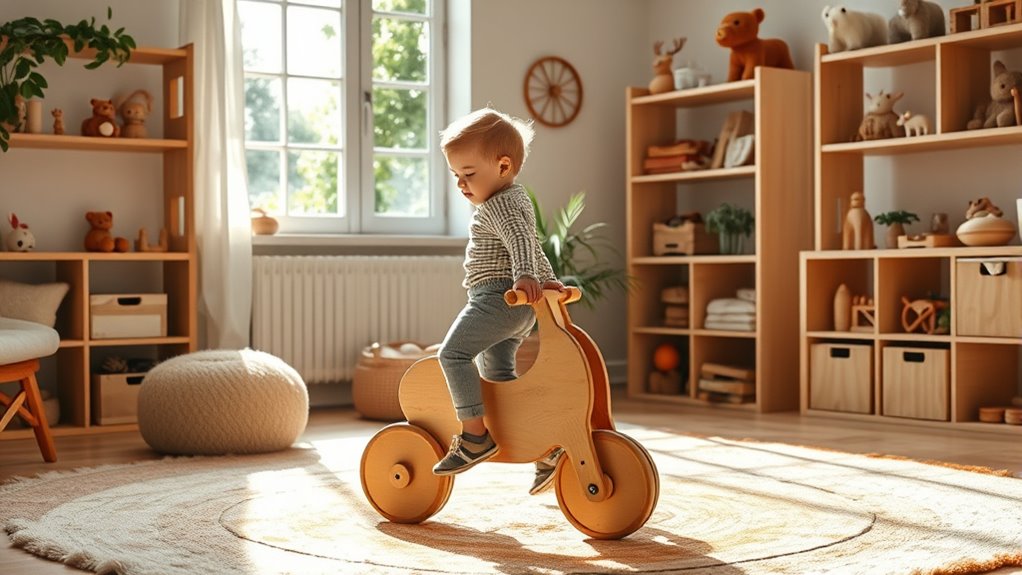 outdoor play balances technology